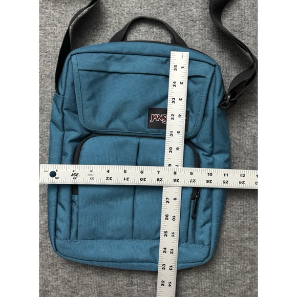 Jansport Teal Cross Body Bag - Sling Daypack - See Flaw - Picture 2 of 10